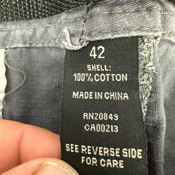 Lincoln Outfitters Mens Cargo Shorts Size 42 Gray - Picture 6 of 7